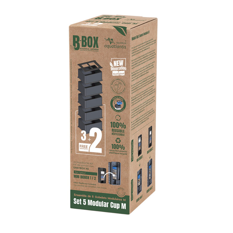 Aquatlantis B-Box Copos Modulares M para Filtros de Aquário,  Imagem número 1 Aquatlantis B-Box Copos Modulares M para Filtros de Aquário, , large Imagem número 1