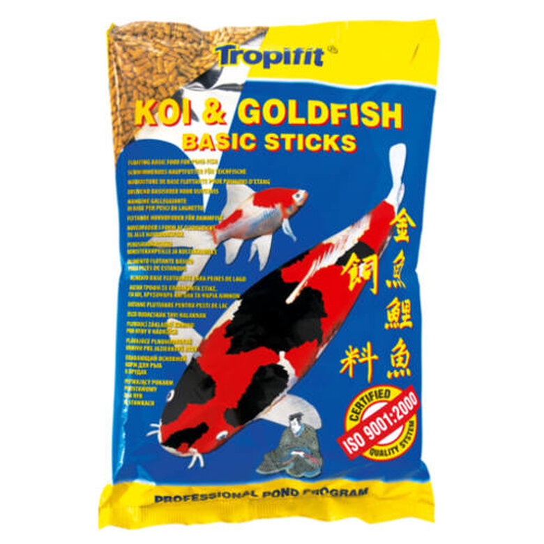 alimentacion_peces_tropical_koi_goldfish_basic_sticks_TRL10362050 Imagem número 1 Tropical Koi & Goldfish Basic comida para peces Imagem número 1