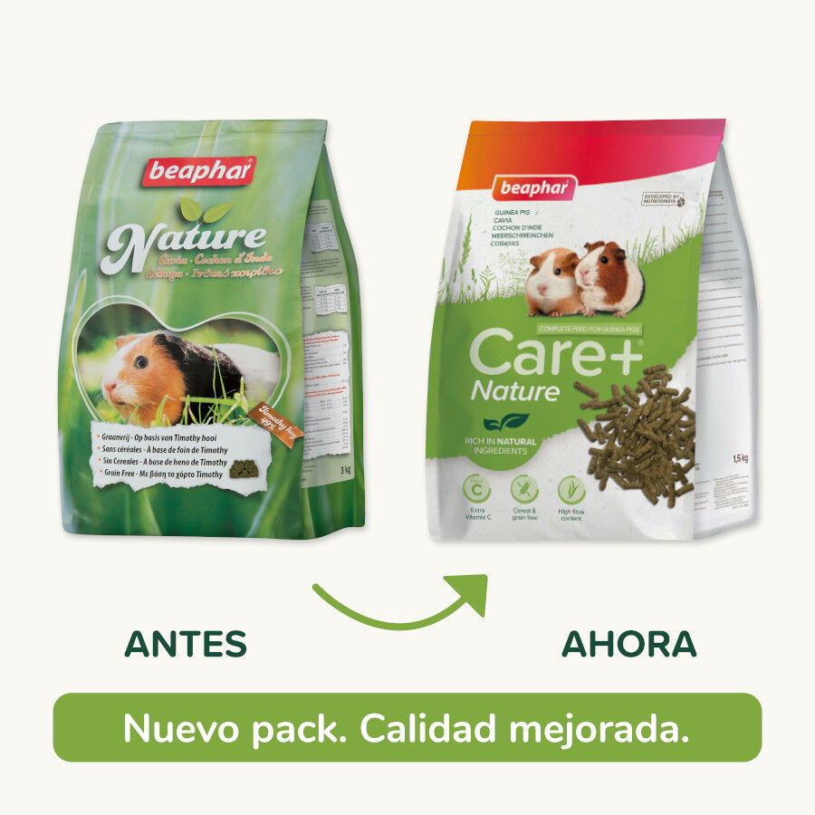 Beaphar Care+ Nature ra&ccedil;&atilde;o para porquinhos-da-&iacute;ndia, , large Imagem n&uacute;mero 2