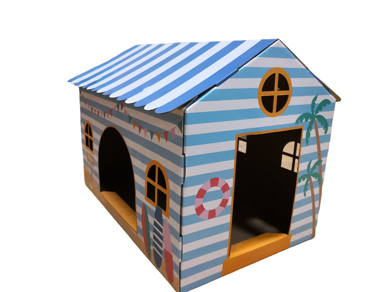 Summer Vibes Beach House Arranhador para gatos, , large Imagem n&uacute;mero 1