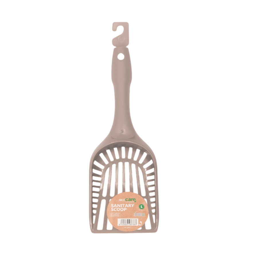 Nice Care Sanitary Scoop P&aacute; para areia para gatos, , large Imagem n&uacute;mero 1
