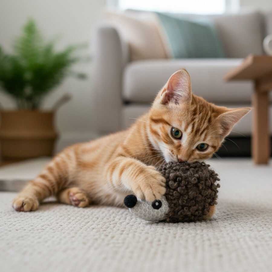 Tootoy! Comfort & Relax Ouri&ccedil;o interativo peluche para gatos, , large Imagem n&uacute;mero 1