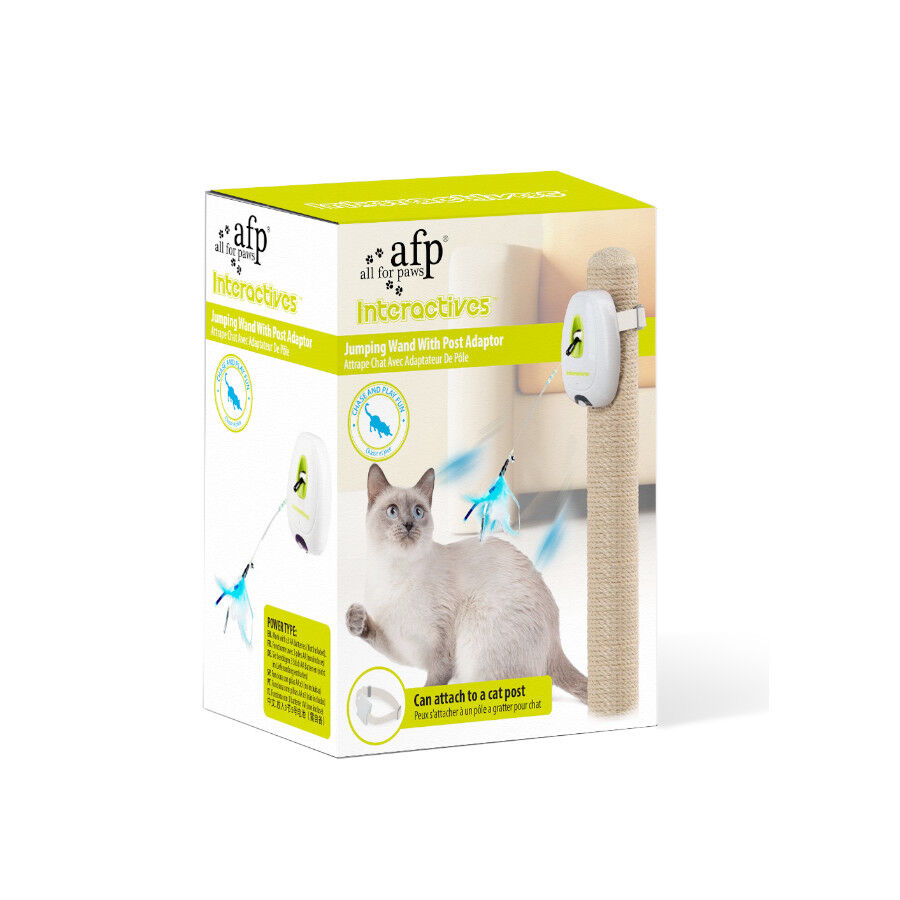All For Paws Interactives Jumpin Wand Brinquedo para gatos, , large Imagem n&uacute;mero 3
