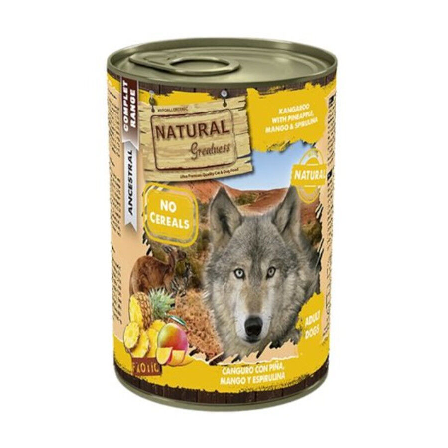 400 g Natural Greatness Canguru lata para c&atilde;es, , large Imagem n&uacute;mero 1