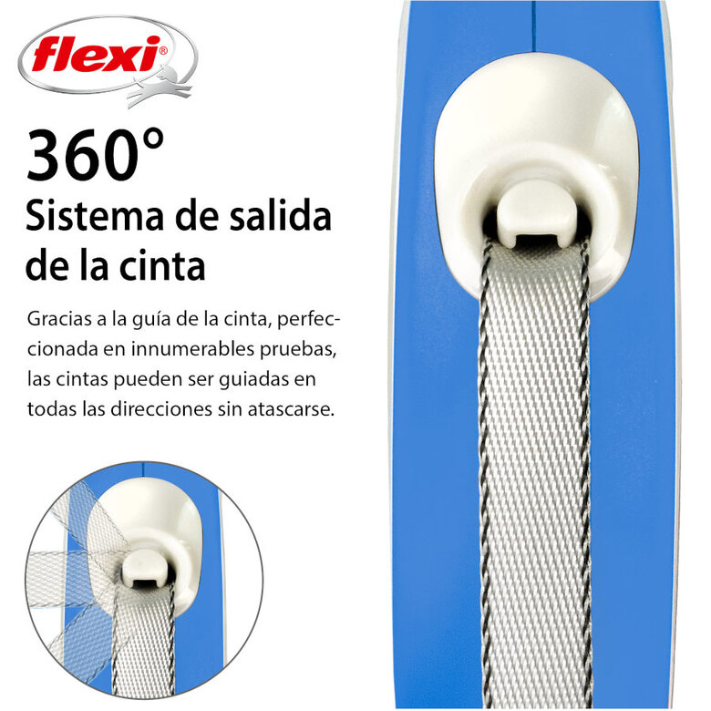 Flexi Correia New Comfort Trela extensível azul escura para cães,  Imagem número 2 Flexi Correia New Comfort Trela extensível azul escura para cães, , large Imagem número 2