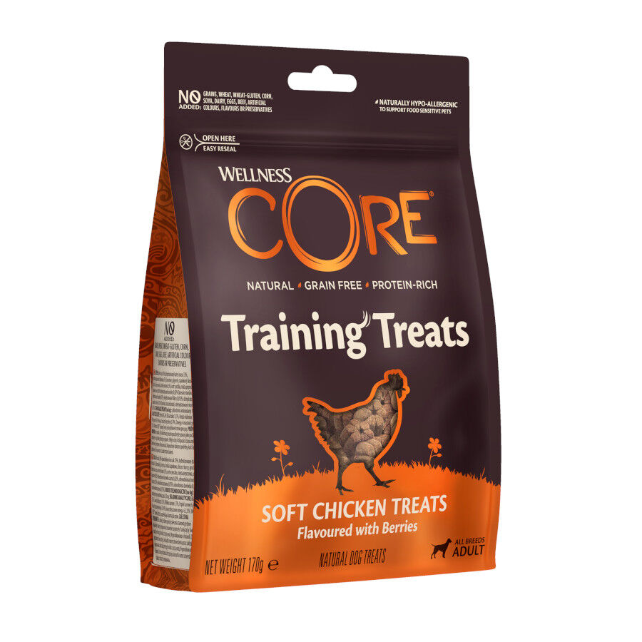 170 g Wellness Core Biscoitos Protein Treats Frango para c&atilde;es, , large Imagem n&uacute;mero 1