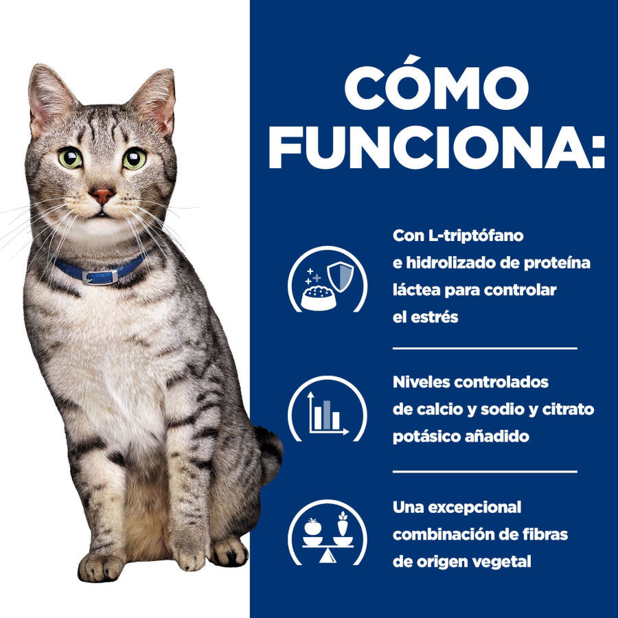 8 kg Hill's Prescription Diet c/d Multicare Stress + Metabolic ra&ccedil;&atilde;o para gatos, , large Imagem n&uacute;mero 5