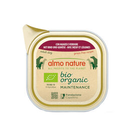 Almo Nature Bio Organic Maintenance Ração para cães sem grãos, carne e vegetais