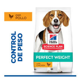 Hill's Science Plan Perfect Weight Adult Medium Frango ra&ccedil;&atilde;o para c&atilde;es