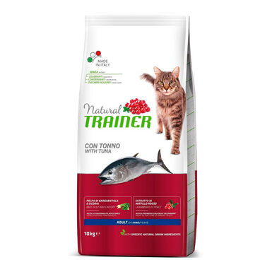 Natural Trainer Adult Atum ração para gatos 