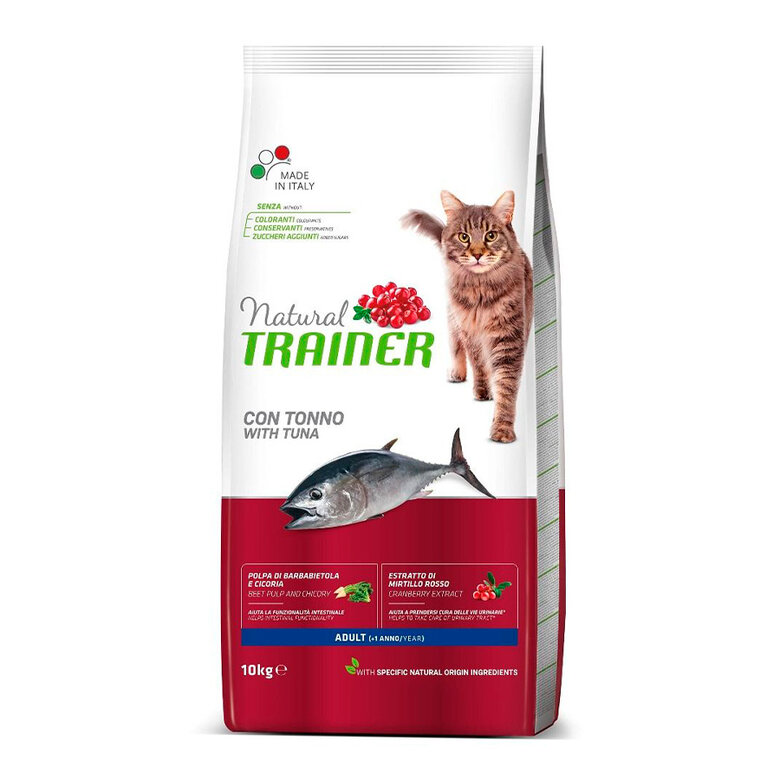 Natural Trainer Adult Atum ração para gatos , , large image number null