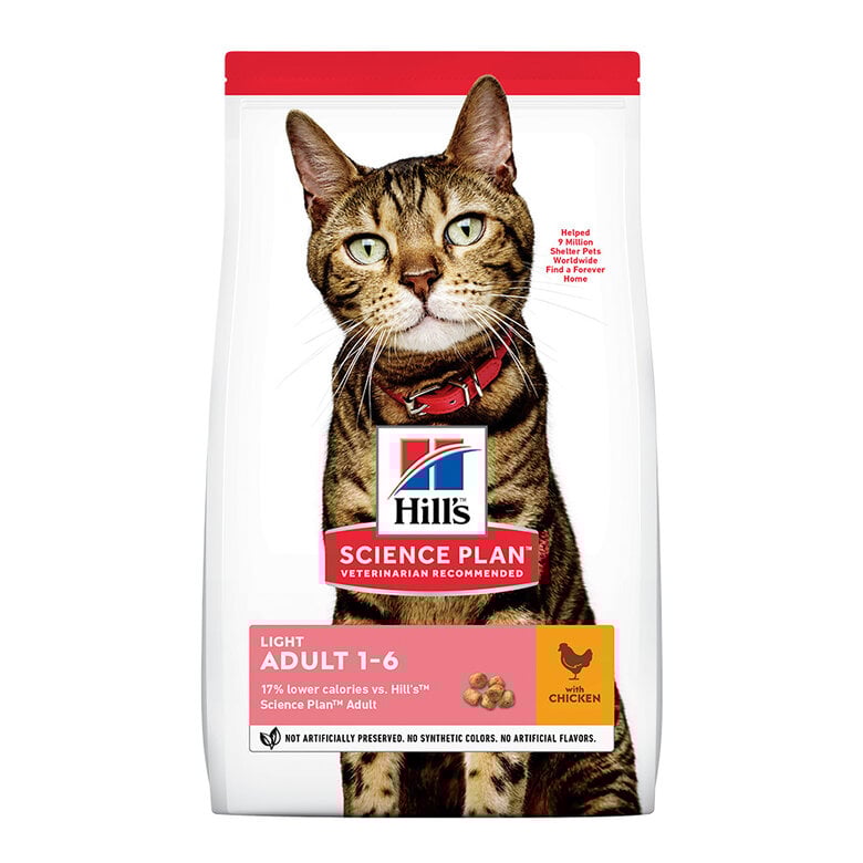 10 kg Hill's Adult Science Plan Frango ração para gatos,  Imagem número 1 10 kg Hill's Adult Science Plan Frango ração para gatos, , large Imagem número 1
