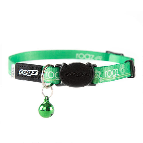 Rogz Kiddycat collar para gato verde Imagem n&uacute;mero 1