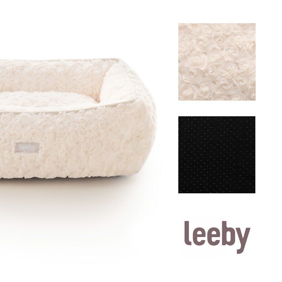 Leeby Alcofa super macia com almofada amov&iacute;vel para cachorros, , large Imagem n&uacute;mero 5