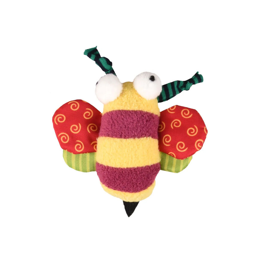 Flamingo Yowly Abelha de peluche para gatos, , large Imagem n&uacute;mero 1