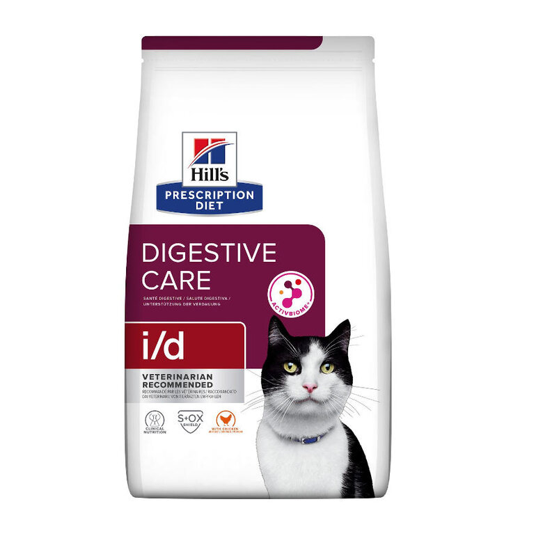 8 kg Hill's Prescription Diet Digestive Care i/d Frango ração para gatos,  Imagem número 1 8 kg Hill's Prescription Diet Digestive Care i/d Frango ração para gatos, , large Imagem número 1