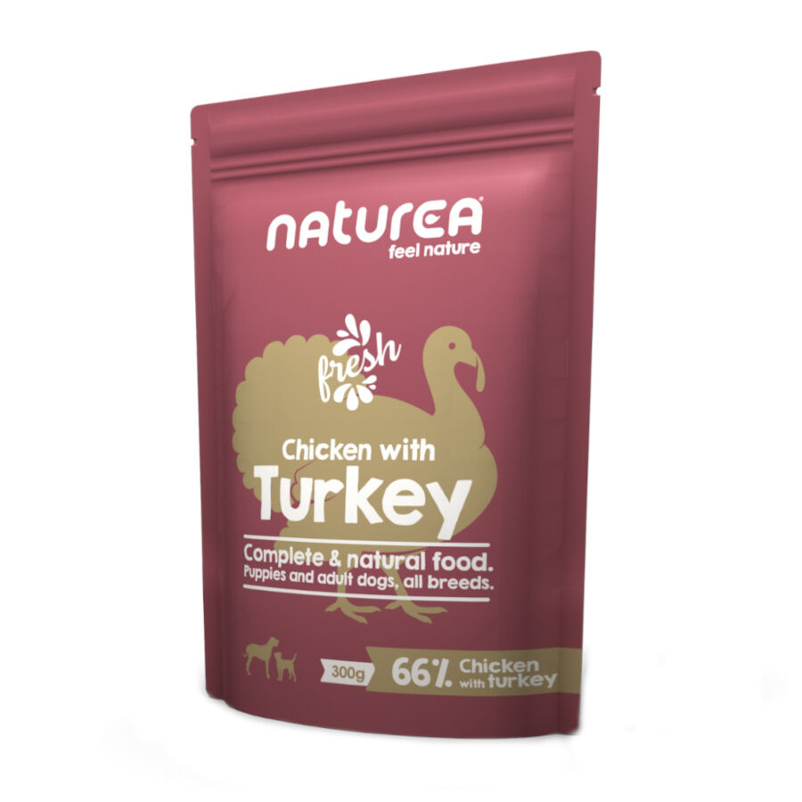 300 g Naturea Frango e Peru sobre para c&atilde;es, , large Imagem n&uacute;mero 1