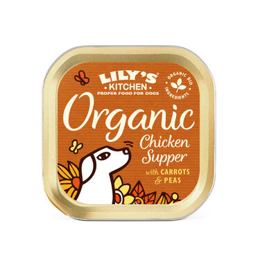 Lilys Kitchen Organic frango terrina para cães