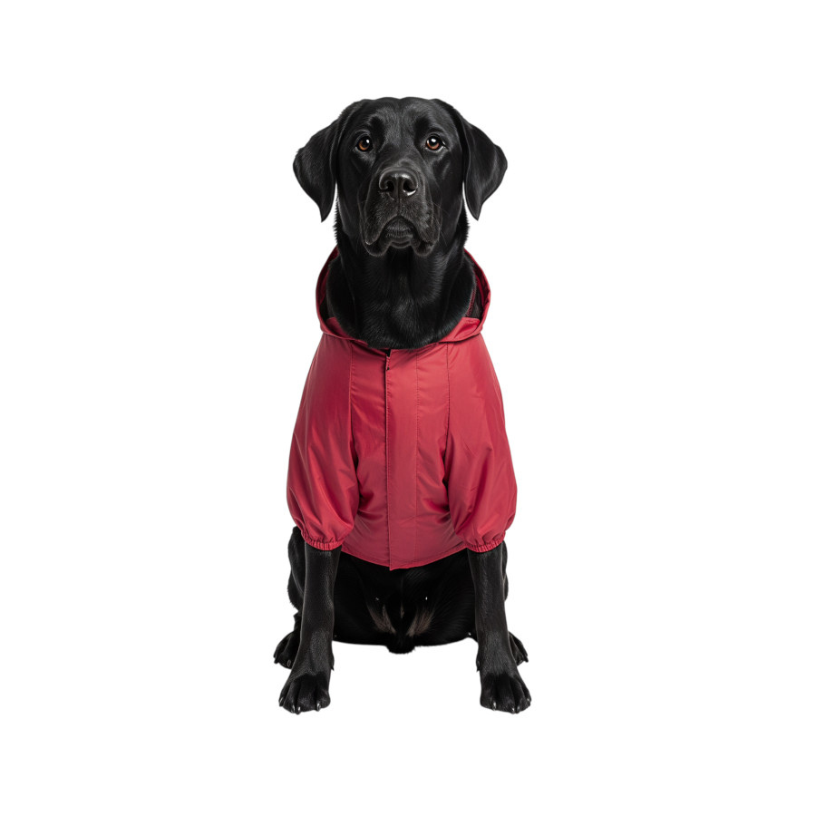 Gotoo Casaco Imperme&aacute;vel Refletor Vermelho para c&atilde;es, , large Imagem n&uacute;mero 7