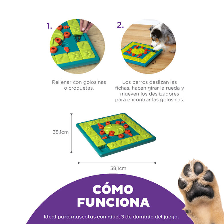 Outward Hound Nina Ottosson Multi Puzzle de Inteligência para cães,  Imagem número 6 Outward Hound Nina Ottosson Multi Puzzle de Inteligência para cães, , large Imagem número 6