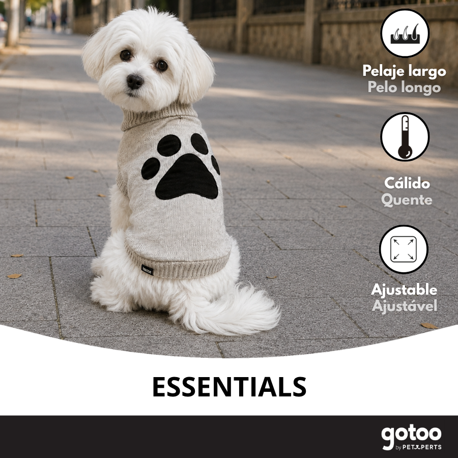 Gotoo Camisola de Malha Castanha para c&atilde;es, , large Imagem n&uacute;mero 6