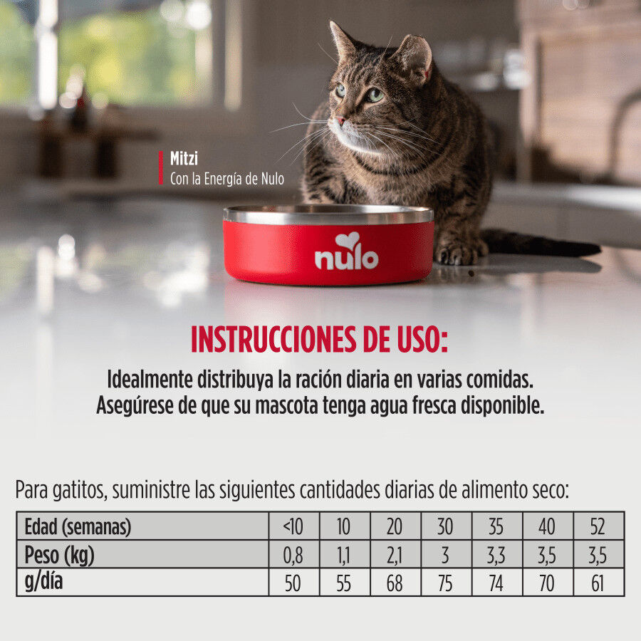 2 kg Nulo Baked & Coated Ra&ccedil;&atilde;o de Frango, Peru e Pato para gatinhos, , large Imagem n&uacute;mero 2