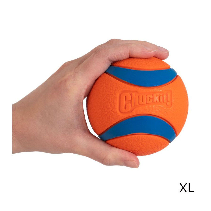 Chuckit! Ultra Squeaker Bola com som e efeito de salto para c&atilde;es, , large Imagem n&uacute;mero 2