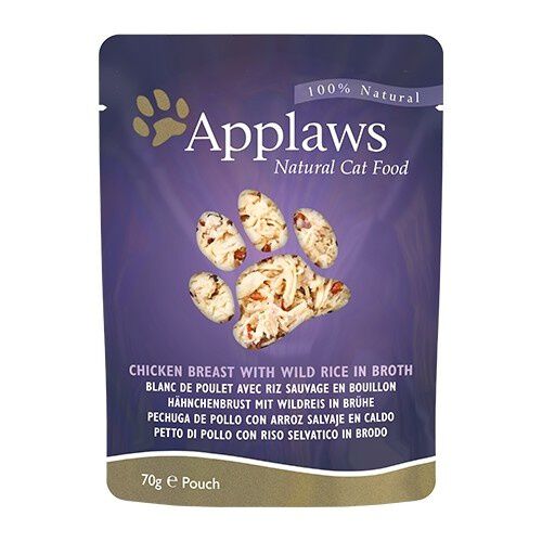 70 g Applaws de frango e arroz sach&ecirc; para gatos, , large Imagem n&uacute;mero 2