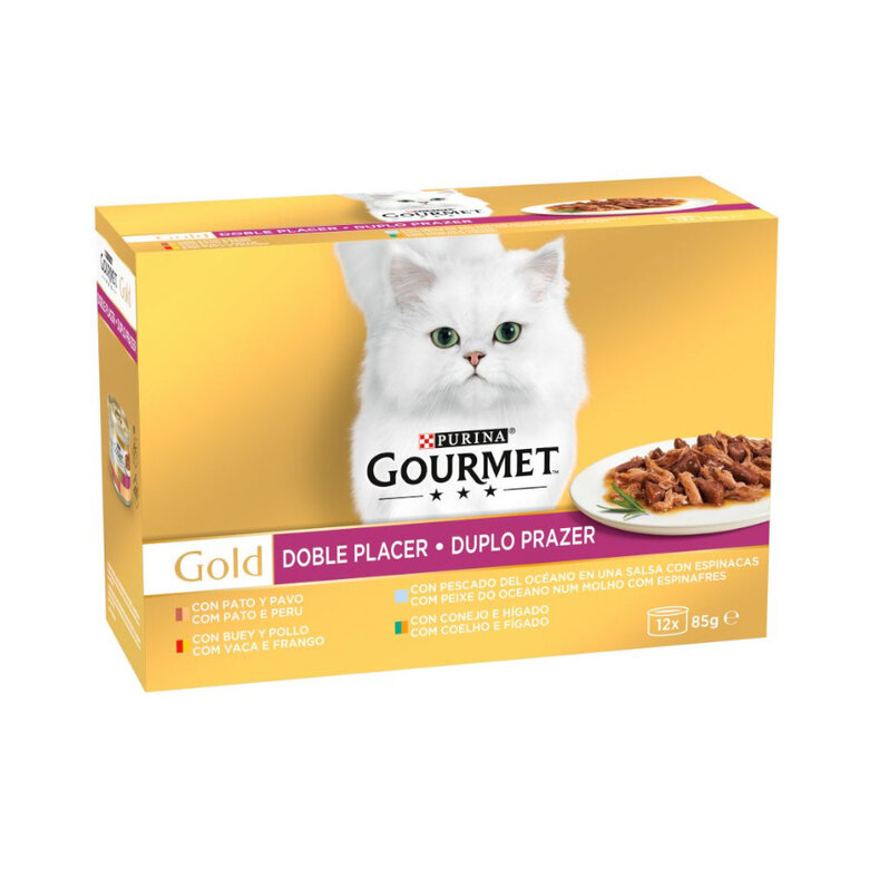 Gourmet Gold Sortido lata para gatos - Multipack, , large image number null