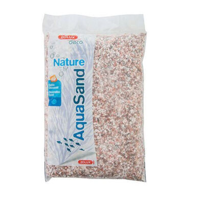 Zolux Aquasand Areia de Cristobalita Rosa para aquários