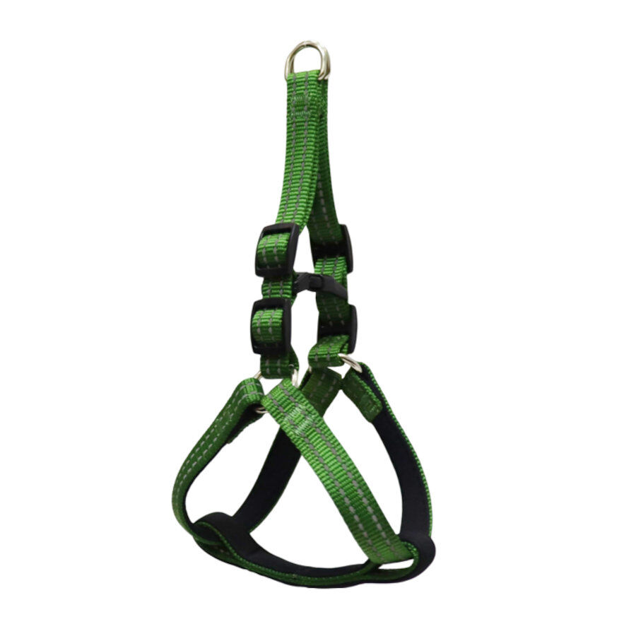 Gotoo Peitoral verde de nylon para c&atilde;es, , large Imagem n&uacute;mero 1