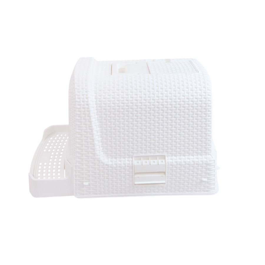 Nice Care Caixa de Areia Fechada Branco para gatos, , large Imagem n&uacute;mero 5