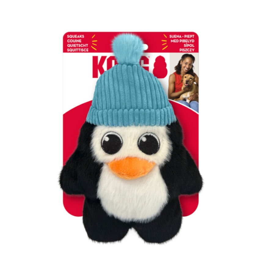 Kong Holiday Snuzzles Pinguim de peluche para c&atilde;es, , large Imagem n&uacute;mero 2