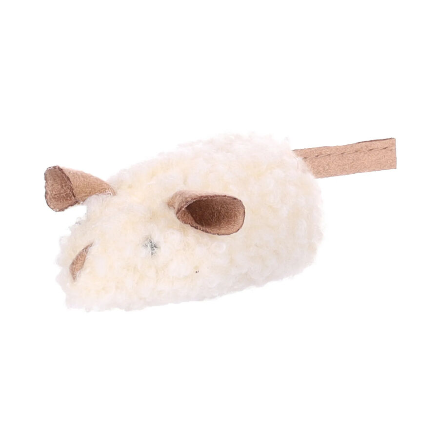 Flamingo Suava Rato de peluche com som para gatos, , large Imagem n&uacute;mero 1