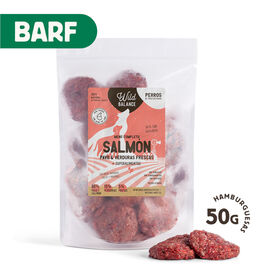 Wild Balance BARF Salmão com Legumes Frescos alimentação natural congelada para cães
