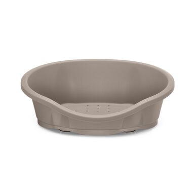Imac Dido Cama Plástica Castanha para cães e gatos