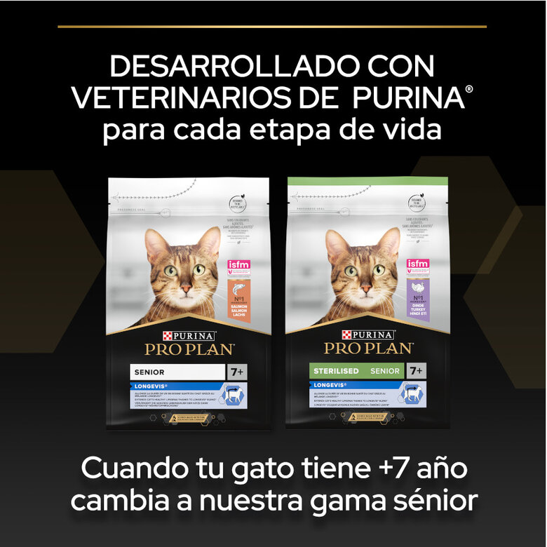 12 kg (10 + 2 kg grátis!) Pro Plan Adult Sterilized Salmão ração para gatos,  Imagem número 6 12 kg (10 + 2 kg grátis!) Pro Plan Adult Sterilized Salmão ração para gatos, , large Imagem número 6