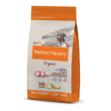 Nature's Variety Original Adult Mini Peru ração para cães