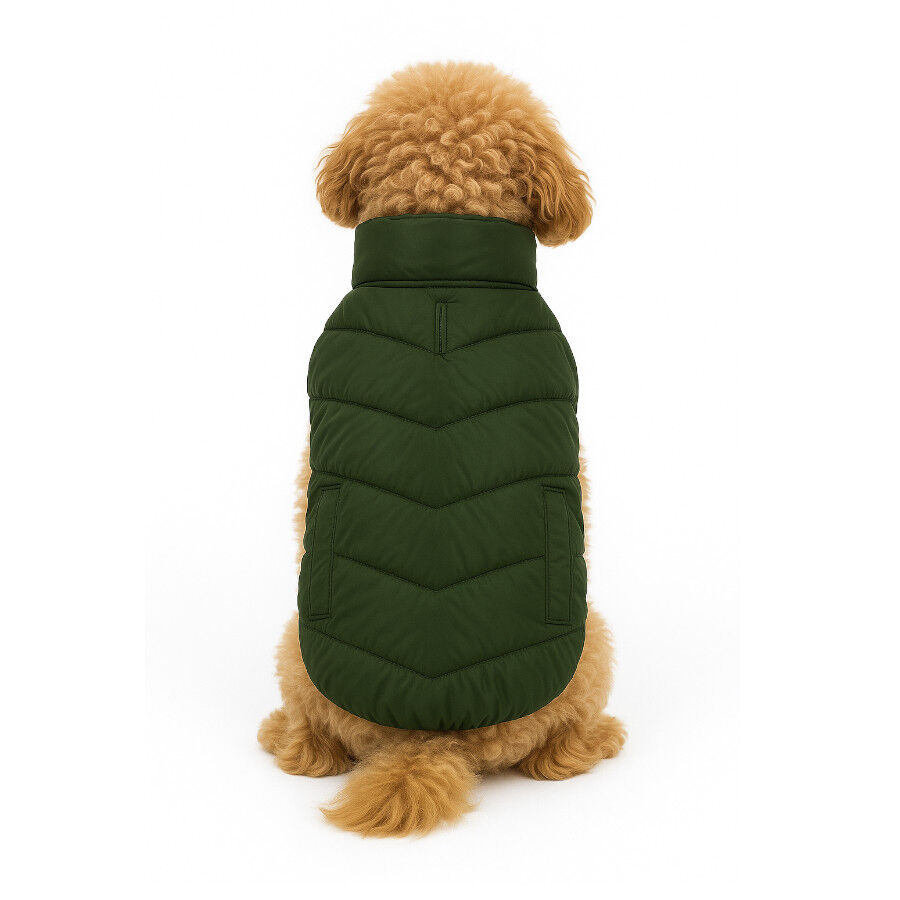 Outech Casaco Imperme&aacute;vel Verde com Bolsos para c&atilde;es, , large Imagem n&uacute;mero 1