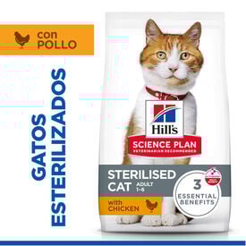 Hill's Science Plan Sterilised Adult Frango ração para gatos