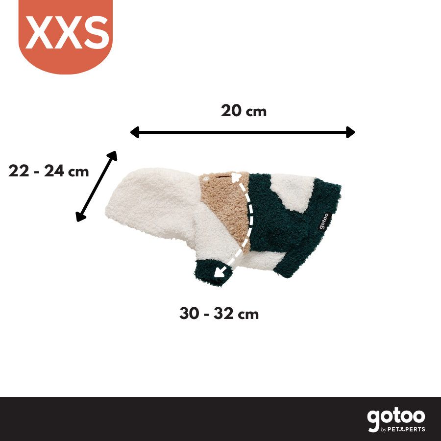 Gotoo Pijama Multicolor em Blocos para c&atilde;es, , large Imagem n&uacute;mero 4