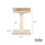 Leeby Tigrou arranhador com cama e brinquedo bege para gatos, , large Indicador imagem número 5