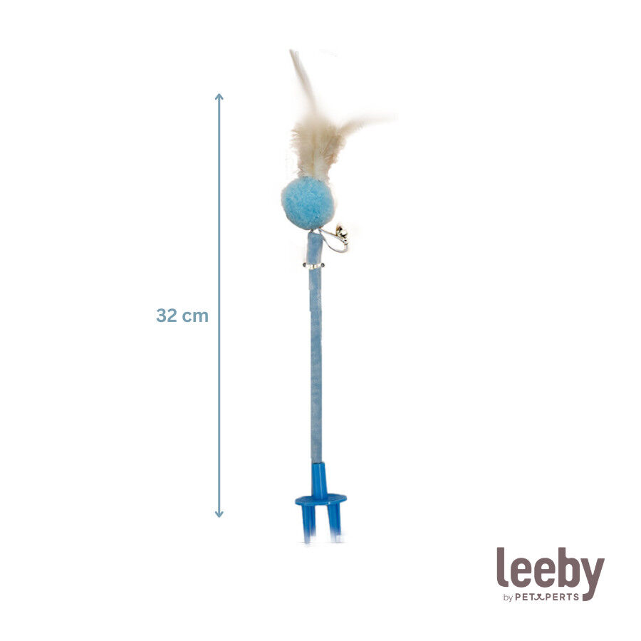 Leeby Babette Brinquedo com penas para arranhador de gatos, , large Imagem n&uacute;mero 3