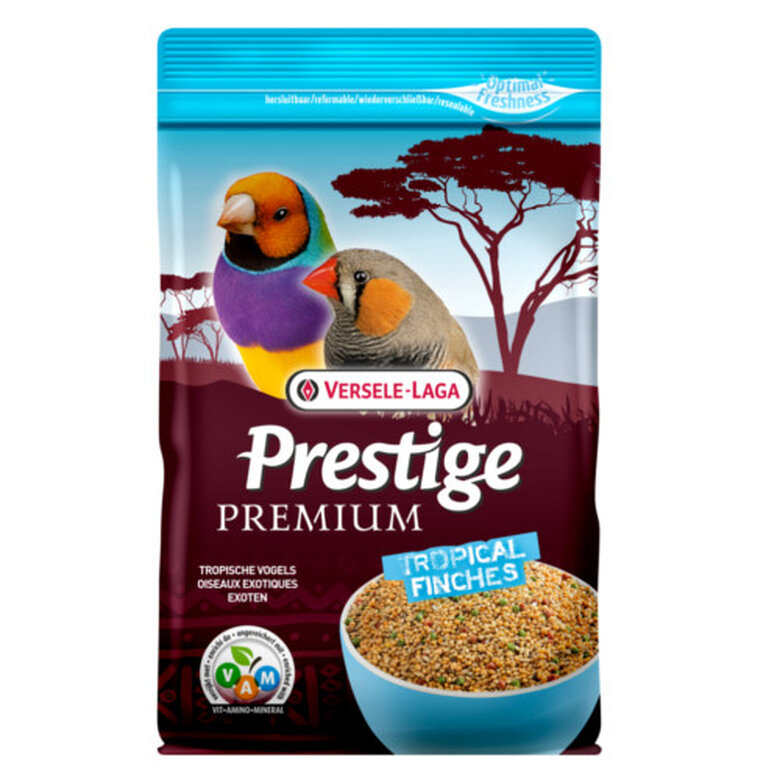 pienso_pajaro_verselelaga_prestige_premium_tropical_finches_aves_exoticas_VEC46305_M Imagem número 1 Versele-Laga Prestige Premium comida aves exóticas Imagem número 1