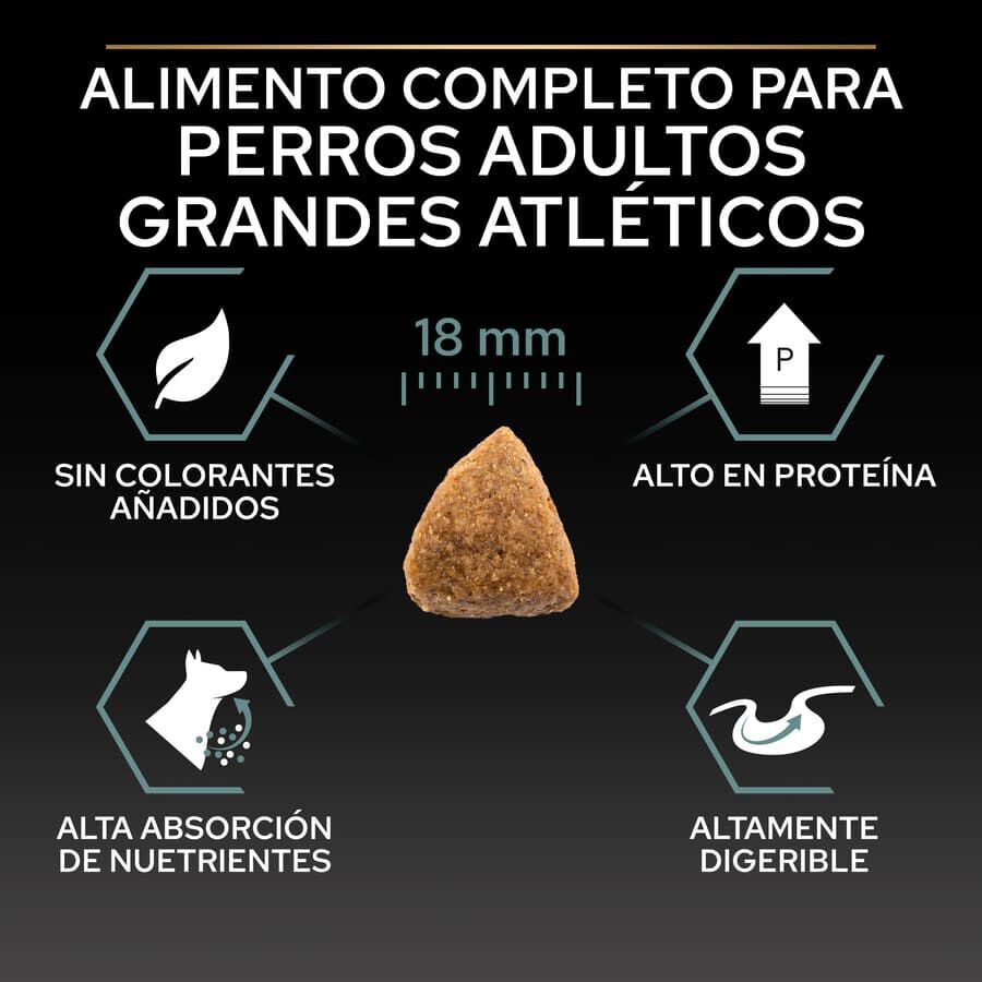 14 kg Pro Plan Adult Large Athletic Digest&atilde;o Cordeiro ra&ccedil;&atilde;o para c&atilde;es, , large Imagem n&uacute;mero 5