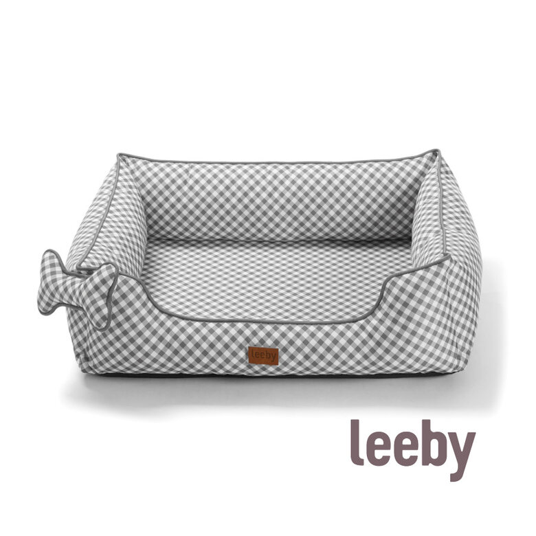 Leeby Cama vichy ortopédica para cães,  Imagem número 2 Leeby Cama vichy ortopédica para cães, , large Imagem número 2