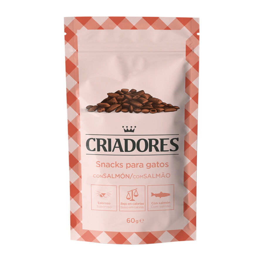 60 g Criadores Biscoitos Salm&atilde;o para gatos, , large Imagem n&uacute;mero 1