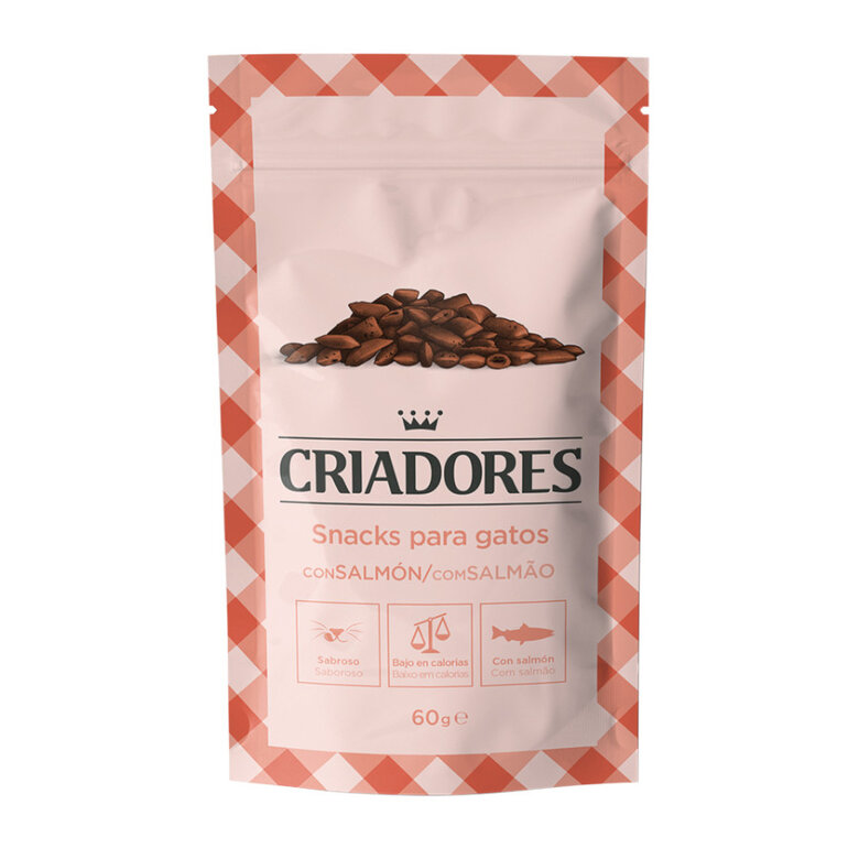 Criadores Biscoitos Salmão para gatos, , large image number null