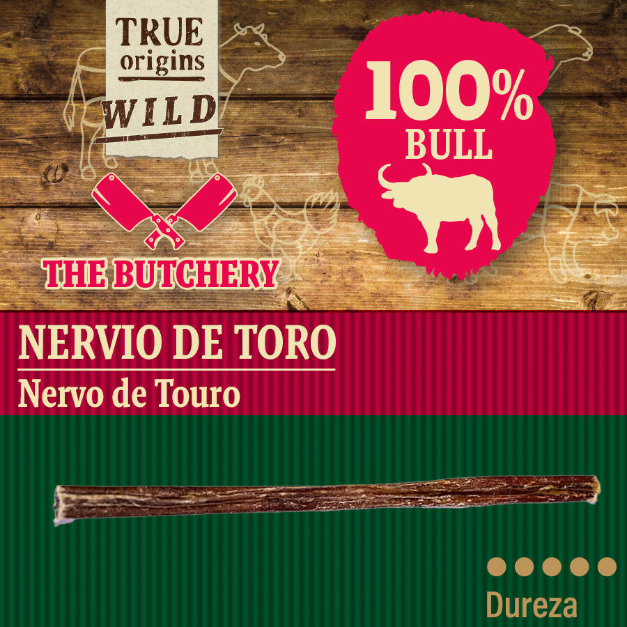 8 uds. x 20 cm True Origins Snack Nervo de Touro para c&atilde;es Pack Poupan&ccedil;a!, , large Imagem n&uacute;mero 4