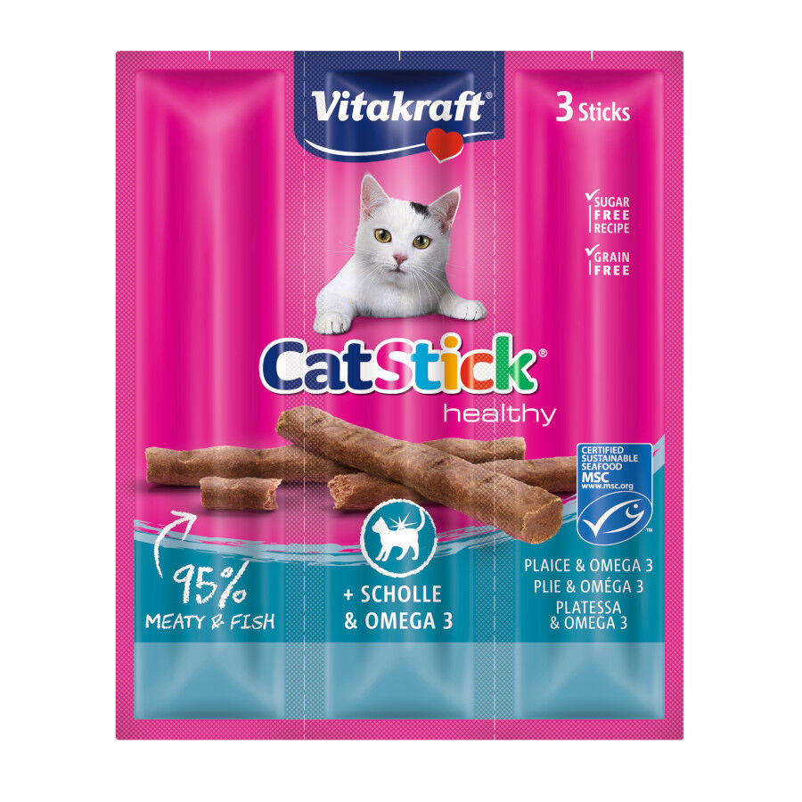 3 sticks Vitakraft Cat Stick de Peixe, , large Imagem n&uacute;mero 1